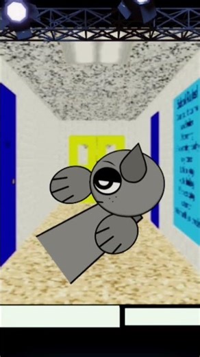 Escaping from Baldi basics one question wrong because of gray￼