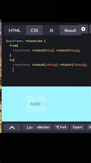 3D shape | HTML & CSS