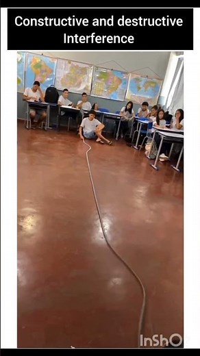 Constructive and destructive Interference #physics #interference