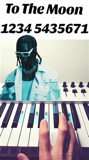 Learn To The Moon on Piano in Minutes!