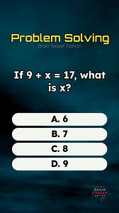 Problem Solving 120 #mathematics #maths #logic #problemsolving #fblifestyle | Brain Teaser Nation
