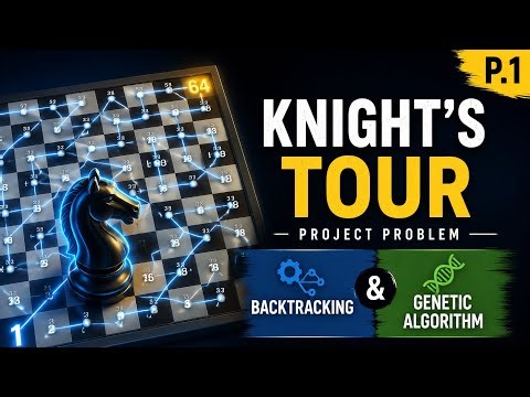 Knight’s Tour Project P.1 | Backtracking vs Genetic Algorithm
