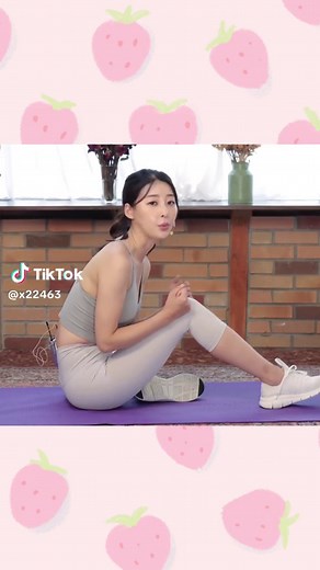 韓国の美人ヨガインストラクター