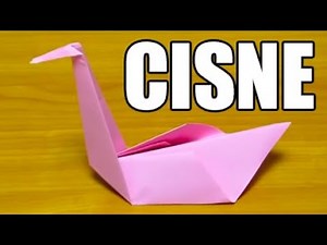 CISNE de PAPEL | ORIGAMI FACIL