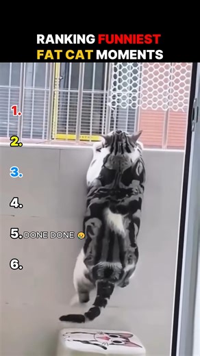 Ranking The Funniest Fat Cat Moments #fat #cat #video