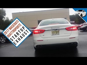 2017 Maserati Quattroporte Exhaust Startup Engine Sound