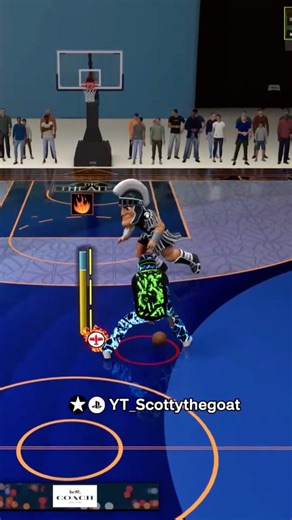 UNSTOPPABLE + Rebirth center 7foot ISO DEMIGOD Season 5 New build🔥 #nba2k26#shorts #shots #nba2k