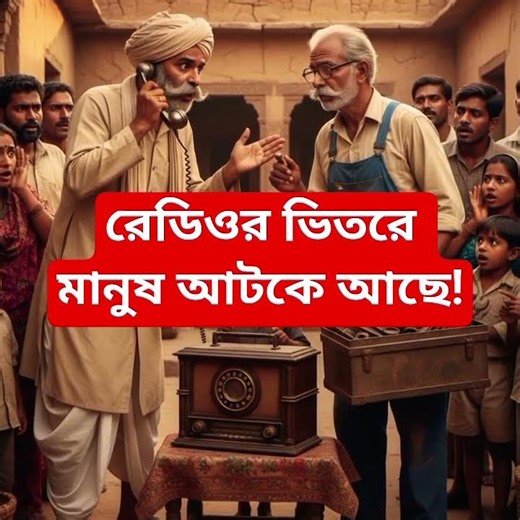 যখন এক লোক ভেবেছিল রেডিওর ভিতরে মানুষ আটকে আছে! 😆 | মজার ইতিহাস | Itihash Kothon #facts #fany