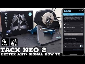 TACX Neo 2 Smart Trainer // Better ANT+ Signal How To