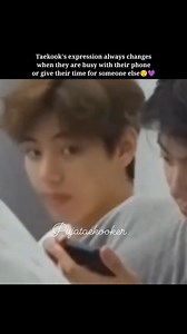 27K views · 1.1K reactions | Taekook's expression always changes when they are busy with their phones or give their time to someone else. #BTSジン #btsarmy #taekook #Taehyung #jungkook #taekookisreal #bangtanboys #taekookedit #highlight #explorepage #jk #trendingvideos #FBVIDEO #videos #BTS #viralvideoシ #videoviral #viralvideo #thv #jeonjungkook #BTSJUNGKOOK #vkook #post #PostViral #viralpost #videoviralシ #TAEKOOKFOREVER #bangtan #btsedits #BTSV | Puja Adhikari | Facebook
