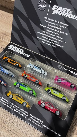 Dream Pack Fast & Furious x10 - Custom Box by dph.diecast