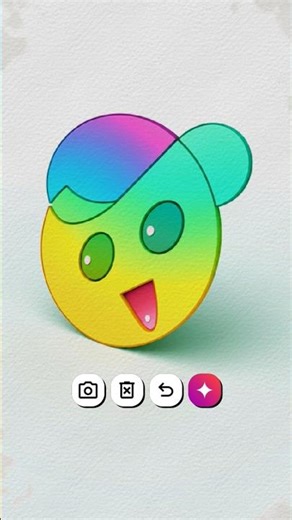 Funny Face amazing Drawing #art #creative #drawing