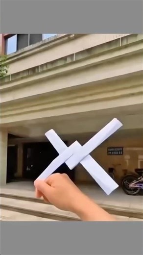 How to make Zig Zag Paper Boomerang 🪃 #paper #papercraft #paperplane