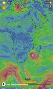 8.1K views · 53 reactions | Weather Radar for South Africa as at 18:15 on the 4/02/2022 Check the cyclone between Madagascar and Mozambique. | Suburban Control Centre | Facebook