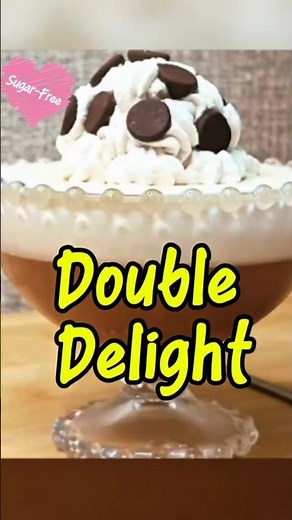 Creamy Double Chocolate Mousse | No Sugar, No Eggs?