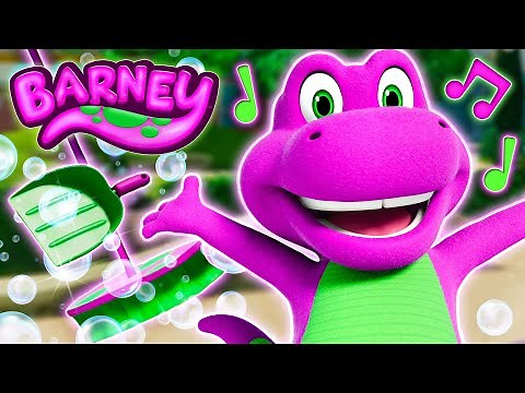 Clean Up, Clean Up | Barney's World | Official Music Video