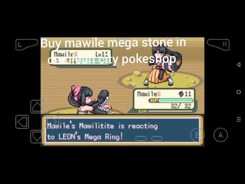 [mega moemon fire red v1.4c] how to get mega mawile