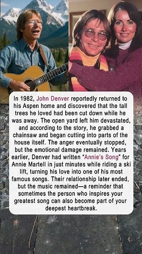 His Favorite Trees Were Gone—And John Denver Couldn’t Stay Silent 🎵💔