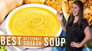 How to make the best butternut squash soup | The Stay at Home Chef