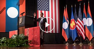 Obama First U.S. President to Visit Laos