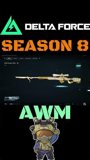 AWM В 8 СЕЗОНЕ DELTA FORCE — КОРОЛЬ ДИСТАНЦИИ! ЛУЧШАЯ СБОРКА