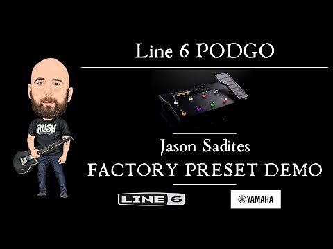 Line 6 PodGo - Introduction & FACTORY PRESETS!