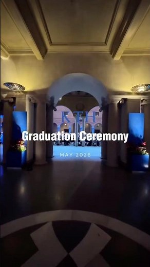 KTH Graduation Ceremony | Spring 2026
