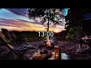 13 Minute Timer with Campfire Sounds - Countdown Timer