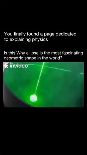 𝐄𝐗𝐏𝐋𝐀𝐈𝐍𝐈𝐍𝐆 𝐓𝐇𝐄 𝐏𝐇𝐘𝐒𝐈𝐂𝐒 on Instagram: "The ellipse is often seen as one of the most captivating shapes in geometry, blending simplicity with deep meaning across nature, science, and art. Unlike a circle, which has just one center, an ellipse has two foci—giving it a distinct structure and remarkable properties. From the paths of planets and comets to the acoustics of whispering galleries and elegant architectural designs, ellipses appear throughout the world, linking abstract 