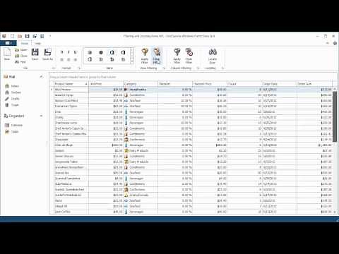 DevExpress WinForms Grid: Filtering & Locating Rows API