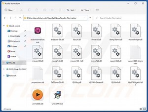 Audio Normalizer Unwanted Application
