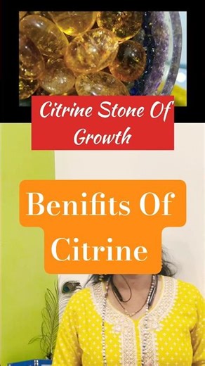 Citrine Crystal Benifits And Use #liza #crystalcharging #crystals #crystalhealing#shorts #ytstudio
