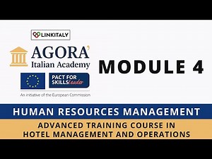 MODULE 4 – HUMAN RESOURCES MANAGEMENT
