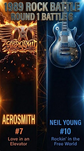 '89 Rock Battle #6 – [7] Aerosmith vs [10] Neil Young