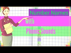 Numbers Names1 to100 in words with Phonic Sounds|How to teach number names easily to kids|ABCworld