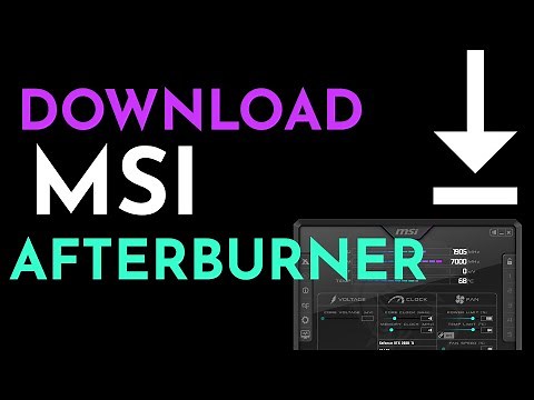 How to Download MSI Afterburner | MSI Afterburner Not Downloading