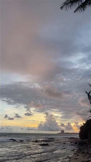 Tropical Sunset 🌅 Relaxing Ocean Waves | Beach Sunset for Sleep & Stress Relief
