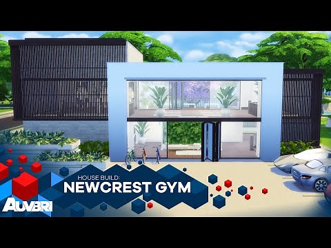 Newcrest Gym - The Sims 4 - Build Newcrest | HD WITH CC