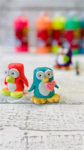 Day two of our penguin sculpture project and kindergarten artists are officially in the painting phase. Tempera paint is my go to here because it’s washable, forgiving, and perfect for little hands. Students add two coats to really build that bold black and white contrast, then their penguins head to my spray station. I finish each piece with a 50 50 mix of Mod Podge and water to help protect the paint and keep those clay details intact. It’s simple, fast, and saves so many sculptures from chipp