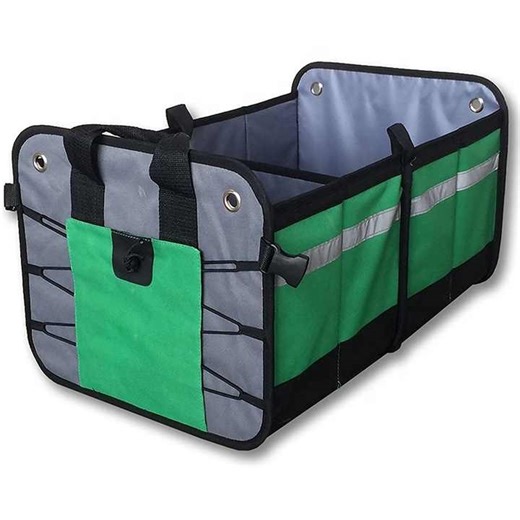 Multipurpose Collapsible Foldable Car Storage Box Car Trunk Organizer with Compartment