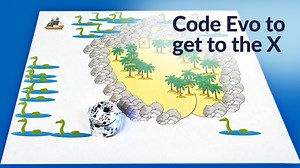 Land ahoy! ⚓️ ‍☠️ We’re going on a treasure hunt, guiding Evo to the “X” using Ozobot Blockly to find the buried treasure. Download this lesson and more for Summer STEAM fun! Check it out >> https://ozo.bot/Land-Ahoy #STEAM #STEM #coding #computerscience | Ozobot | Facebook