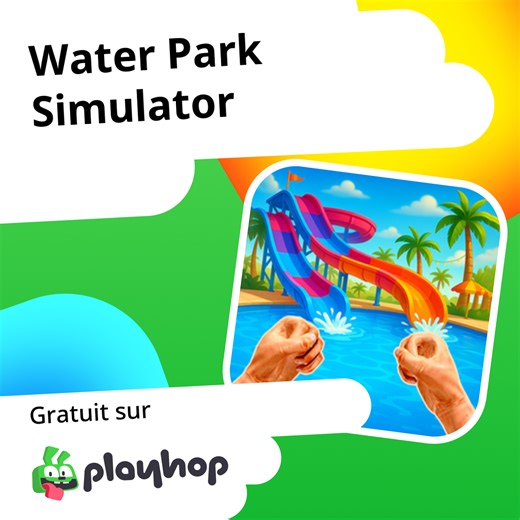 Water Park Simulator: Jouez en ligne gratuitement sur Playhop