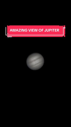 Incredible Telescope View of Jupiter
