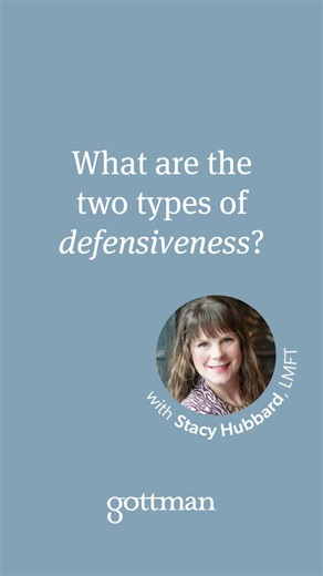 18K views · 249 reactions | Ever find yourself easily getting defensive? It's a common reaction, particularly when relationships encounter rough patches. However, defensiveness essentially points the finger at your partner, suggesting, "It's your fault, not mine."What can we learn from defensiveness? Explore the complexities of defensiveness and uncover its antidote by visiting our dedicated blog post: https://bit.ly/4e4k3Ya | The Gottman Institute | Facebook