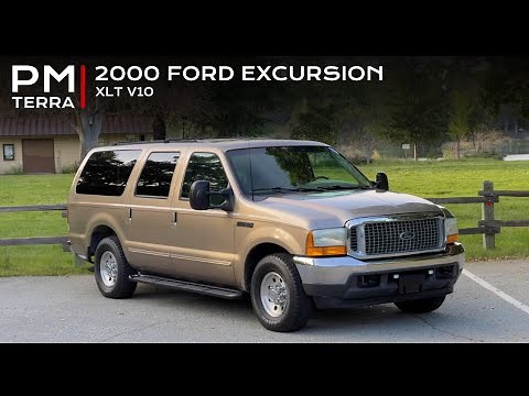 2000 FORD EXCURSION XLT V10 - Driving