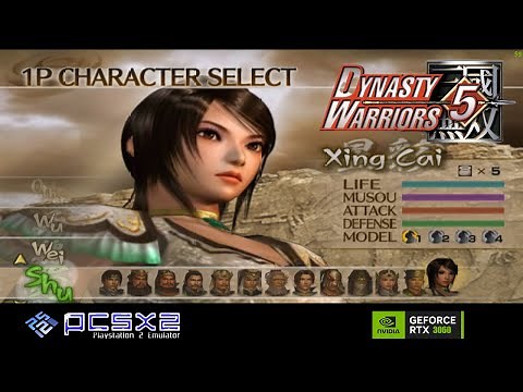 Xing Cai - Dynasty Warriors 5 - (PCSX2 - PS2 - AetherSX2) PC Gameplay 1440p/60fps