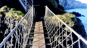7.3K views · 120 reactions | I enjoyed the Rope Bridge at Carrick A Rede and was impressed with my bravery. | Irish Walking | Facebook