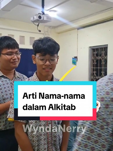 Arti nama Tokoh-tokoh di Alkitab #siswa #guru #kuis #fypage