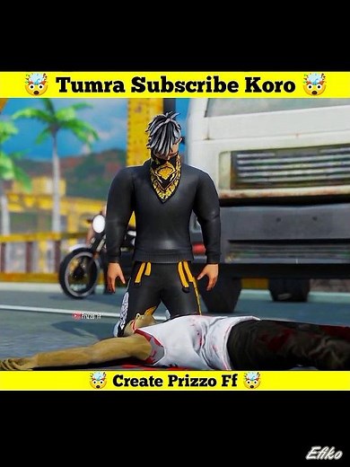 Dj Alok Vs Prizzo Ff 🤯 #1 FREE FIRE #3danimation #story #shorts