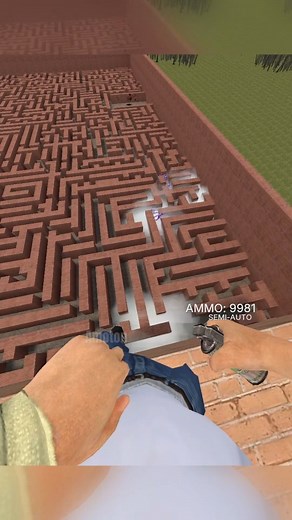 SCP-096 CHASE 😱#reelsvideo #garrysmod #scp #gaming #viralreels #fypシ #reels | Amoton1